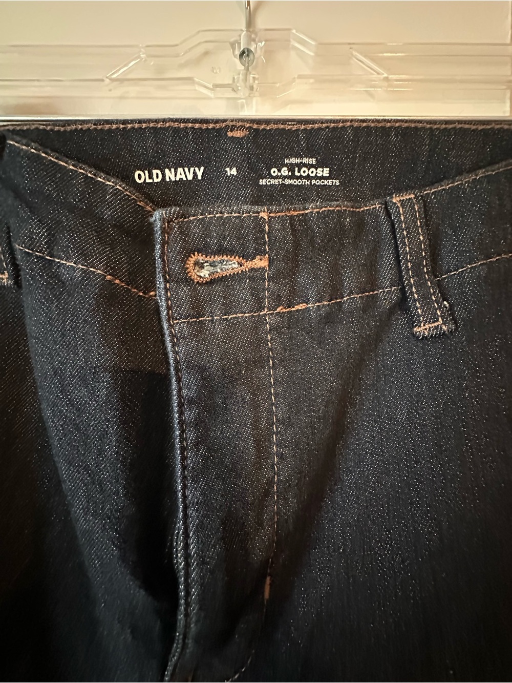Old Navy High-Rise O.G. Loose Jeans - Dark Indigo